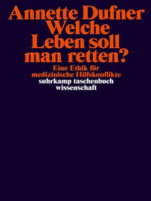 cover image of Welche Leben soll man retten?